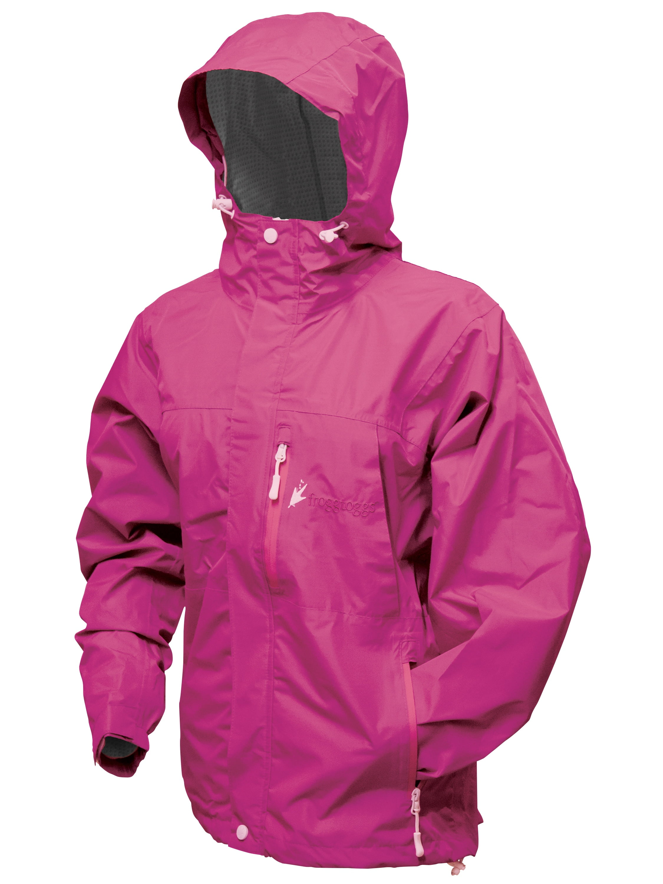 Frogg Toggs Women's Java 2.5 Waterproof Rain Jacket Size XL, Hot Pink