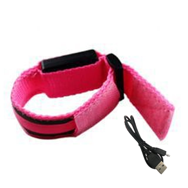 Pulsera deportiva Estrela LED Correa de brazo iluminada recargable por USB