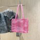 thumbnail image 2 of Bolso Hombro Mujeres Transparentes Candy Color Plegable Gran Capacidad Almacenamiento Portátil Ejercicio, 2 of 9