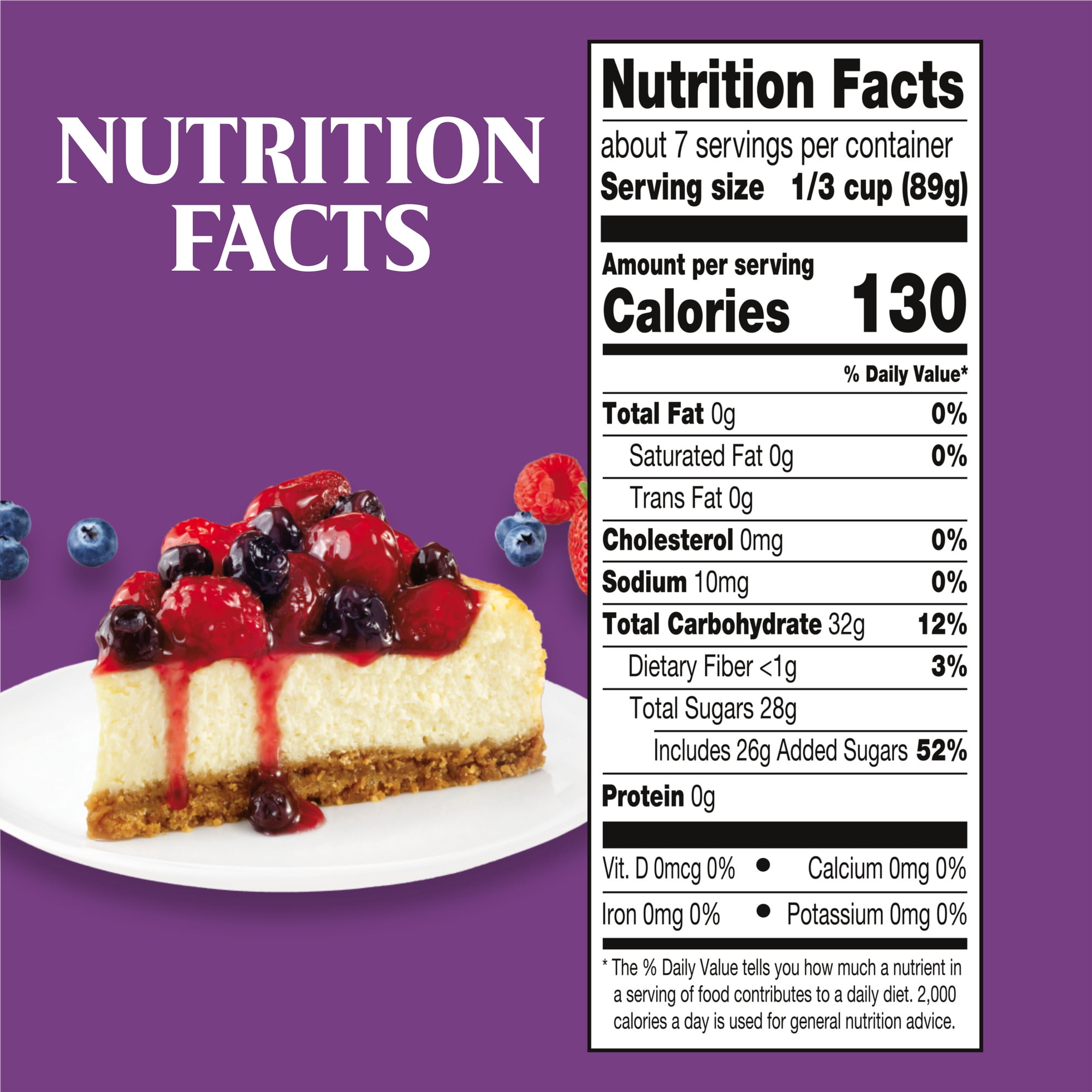 (2 pack) Duncan Hines Comstock, Berry Medley Pie Filling and Topping, 22 oz.