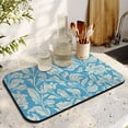 thumbnail image 3 of Stunning LowProfile 19.5x12in Coffee Drying Mat Super Absorbent Diatom Mud, Trimmable, Waterproof, Coffee Mat Easy to Clean & Decorative Kitchen Counter, 3 of 7