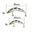 thumbnail image 4 of Fishing Accessories Topwater Floating Bait 85mm/6g Wobblers Fishing Lure Surface Dying Fish Bent Pencil 6G 85MM STYLE6, 4 of 8
