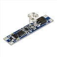 thumbnail image 3 of 10X 5V-24V 8A Gradateur de Lumière DEL Intelligent Intelligent, Module de Capteur Capacitif à Gradation PCBALED, Commande de Gradation, Interrupteur Tactile, 10 x Module de Capteur, Bleu, 3 of 6