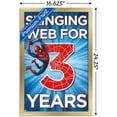 thumbnail image 3 of Marvel Spider-Man - Happy 3rd Birthday Wall Poster, 14.725" x 22.375", Framed, 3 of 3