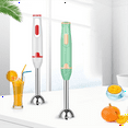 thumbnail image 4 of Immersion Hand Stick Blender Electric Food Vegetable Grinder Food Mixer Purees Smoothies Shakes Sauces US Plug Red, 4 of 6