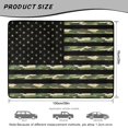 thumbnail image 7 of KUIFORTI Camouflage Flag SUV Trunk Mat 29" x 39" Cargo Mat Rear Trunk Line Durable Vehicle Interior Accessories Anti-Slip Washable for Sedans, SUVs, Trucks, 7 of 7