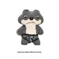 thumbnail image 2 of Creative Gifts Ugly Cute Toys,Funny Ugly Monster, Plush,Collectible , Toy(Suspicious Squirrel Monster - Grey, 2 of 5