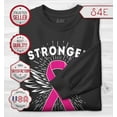 thumbnail image 2 of S4E Men's Stronger Together Breast Cancer Long Sleeve ShirtLarge Black, 2 of 4
