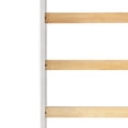 thumbnail image 6 of Twin Loft Bed with Slide and Ladder for Boys and Girls, Wood Loft Bed Frame with High Safety Guard Rails, Multifunctional Design Wooden Bed Frame with Headboard and Footboard for Bedroom Dorm, 6 of 7