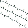 thumbnail image 3 of Indoor/Outdoor 100-Count Incandescent Mini Christmas String Lights, Clear, Green Wire, 19.5', by Holiday Time, 3 of 7