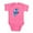 Raspberry, variant on CafePress - Power Rangers Blue Ranger Punching - Cute Infant Bodysuit Baby Romper - Size Newborn - 24 Months