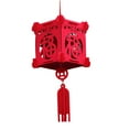thumbnail image 4 of simhoa Chinese Lantern Blessing New Year Lantern for Celebration Home Hanging Decor A, 4 of 7