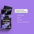 thumbnail image 2 of Jabón Artesanal de Carbón Activado y Lavanda Extraherbos 100g, limpieza profunda, anti-acné, elimina puntos negros, control de grasa, ideal para pieles mixtas y grasas, 2 of 4