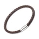 thumbnail image 5 of Jumpingount de cuero para hombre, hebilla de piedra imán de acero inoxidable, pulseras de amistad trenzadas para parejas, brazalete de joyería Type3 NO3, 5 of 6