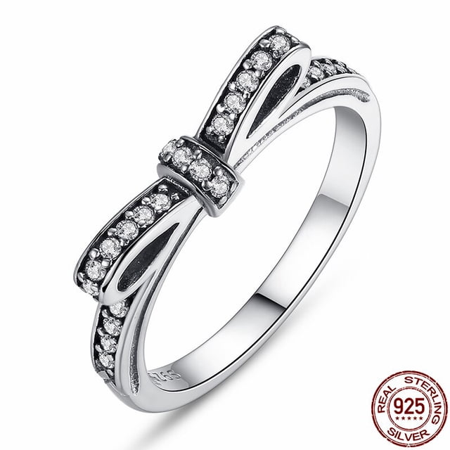 Anillos de plata 925 para mujer, joyería Popular de cristal azul, flor de Corazón Dorado, fiesta de boda, oro rosa, venta al por mayor