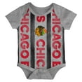 thumbnail image 4 of Newborn Chicago Blackhawks Loyal Buddies Three-Pack Bodysuit Set, 4 of 4