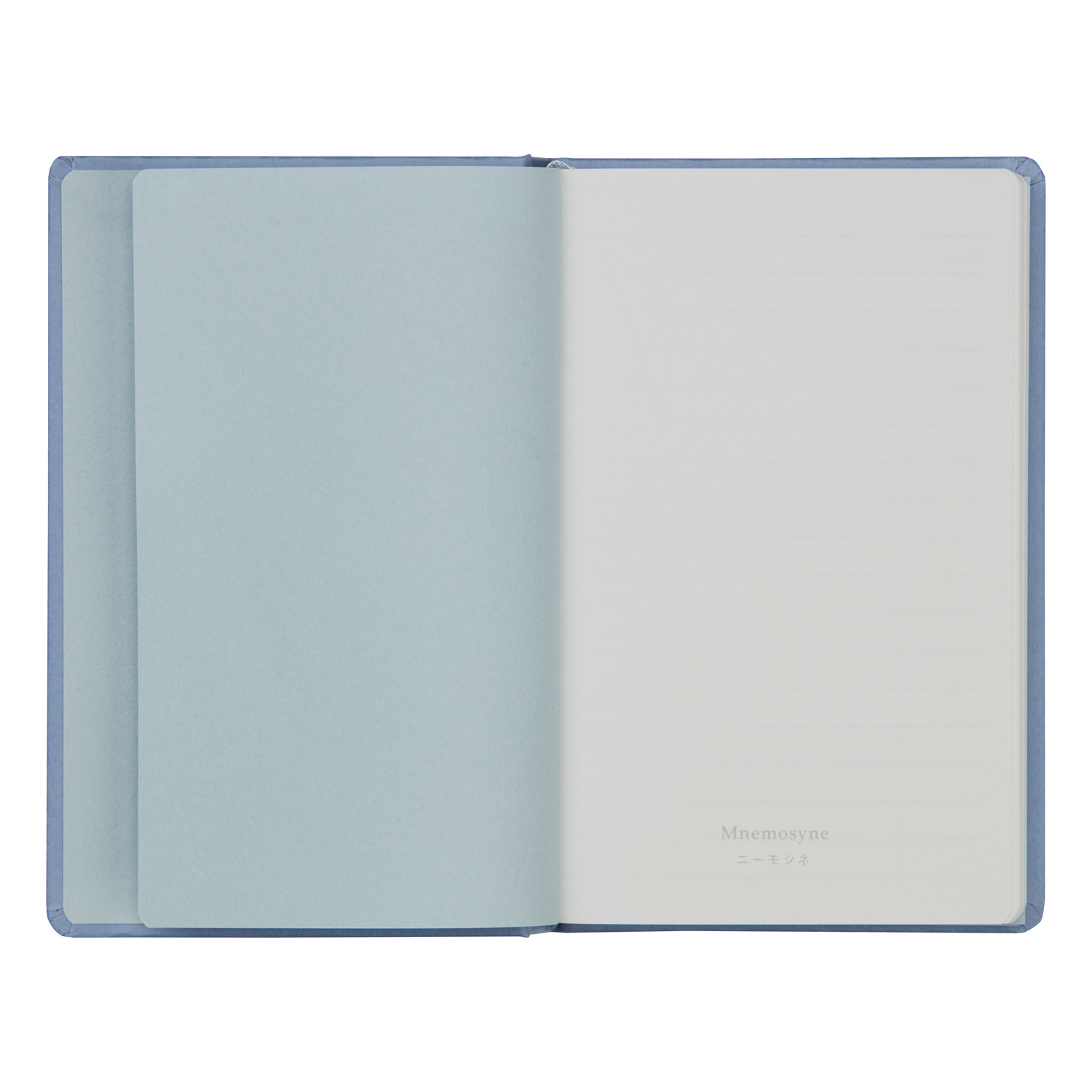 Maruman A6 Notebook Mnemosyne Journal Light blue 5mm Dot grid