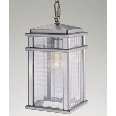 Feiss Monterey Coast Outdoor Hanging Lantern - 13.5H in. Brushed Aluminum
