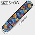 thumbnail image 3 of Dailycode Double Sided Oven Mitt with Loop Heat Resistant Kitchen Long Potholders 7" x 35" Vibrant Leave, 3 of 6