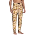 thumbnail image 4 of Kdxio Fall Leaves Pattern Joggers,Sweatpants for Men with Pockets-Medium, 4 of 5