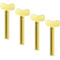 thumbnail image 1 of Exprimidor de pasta de dientes de metal de 4 piezas, manual de acero inoxidable, 1 of 5