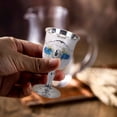 thumbnail image 4 of Small Goblet, Glasses, Vintage Chalice Medieval Goblet, Ornate Metal Shot Glass Goblet, Medieval Engraved Chalice, Novelty Ceremonial Drinkware Glasses 1.37x2.6 Inch 1Pcs, 4 of 9