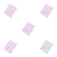 thumbnail image 2 of Wweixi Extension Strap Bra Extender Breathable 3 Rows 3 Hook Women Accessories Adjustable Lengthened Band Lingerie Intimates pink 5Set, 2 of 6