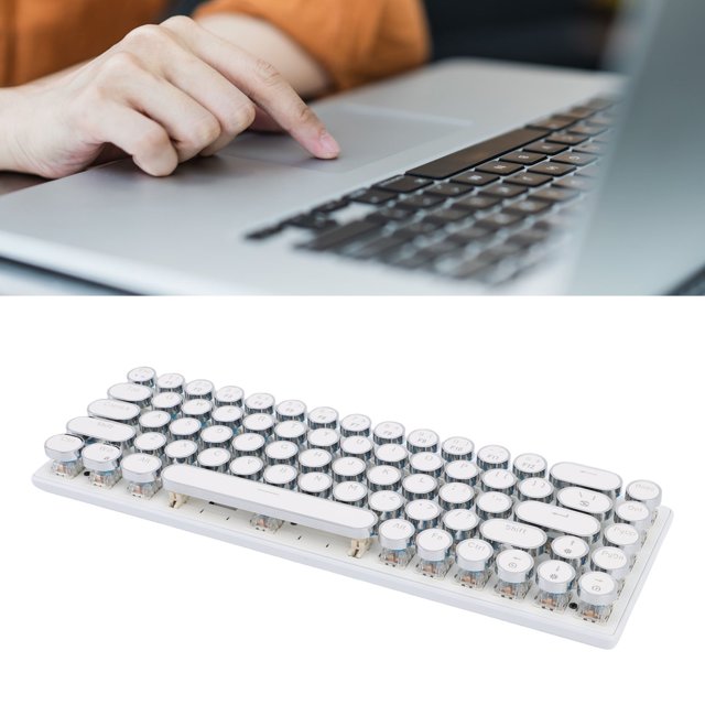 68 Keys Wired Gaming Keyboard, RGB LED Backlight Mechanical Keyboard, Portable Compact Computer Keyboard, 60% Layout for Desktop and Laptop, Gaming
