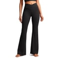 thumbnail image 1 of Pantalones CRZ YOGA Butterluxe Leggings Acampanados Cruzados Negro Talle L, 1 of 6