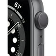 thumbnail image 2 of Restored Apple Watch Series 6 44MM Space Gray - Aluminum Case - Black Sport Band (Refurbished), 2 of 4