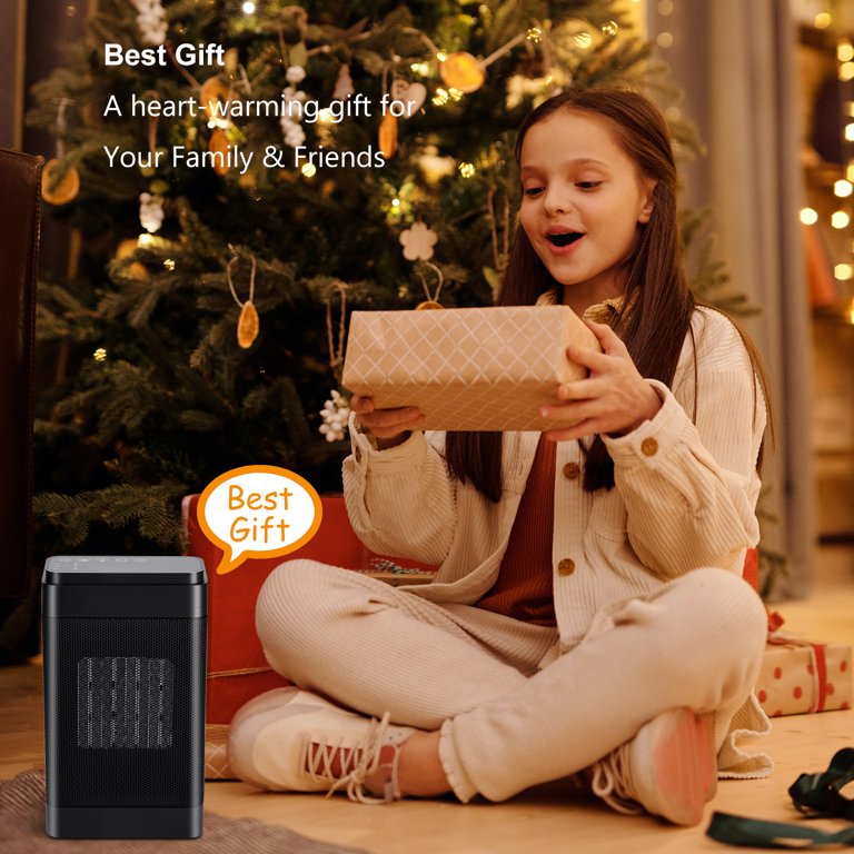 GIVIMO Space Heater, 1500W Portable PTC Ceramic Heater, Black - Walmart.com