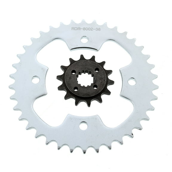 Sprockets for Polaris Predator 500 2005 - 2007 14T Front and 38T Rear Silver