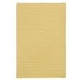 thumbnail image 3 of H833R108X108S Simply Home Solid - Pale Banana 9 square Rug, 100% Polypropylene - Square., 3 of 5