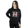 thumbnail image 2 of Harry Potter Womens Flowers H Sweatshirt, 2 of 3