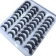 thumbnail image 1 of Nuevos 20 pares de pestañas postizas naturales pestañas postizas maquillaje largo pestañas de visón 3d extensión de pestañas pestañas de visón para la belleza Tan Jianjun unisex, 1 of 2