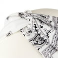 thumbnail image 3 of Claire's Teen Girls White Bandana Print and Solid Twisted Fashion Headbands, 2-Pack, 3 of 6