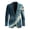 Palm Tree Wave Print, variant on CHAQLIN Slim Fit Mens Blazer Jackets for Prom Casual, Polyester With Pockets Lightweight Sports Coat with Classic Fit