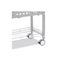 thumbnail image 2 of Vertiflex Open Top Rolling File Cart 4 Casters - Steel - x 28.3" Width x 13.8" Depth x 28.3" Height - Gray - 1 Each, 2 of 6