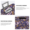 thumbnail image 4 of Goofa Snake And Floral Pattern Luggage Covers For Suitcase,Suitcase Cover Protector Fit 18-32 Inch Luggage-, 4 of 9