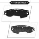thumbnail image 5 of Cubierta de Tablero Unique Bargains Compatible para Kia Optima 2016-2020, Consola Central de Suede Antideslizante Negra, 5 of 7