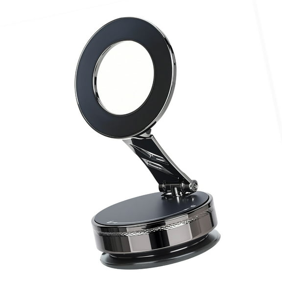 Huhudde Car Phone Stand Bracket Rack With Vacuum Magnetic Suction for Treadmill Glass Table Easy Storage Safe Driving