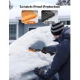thumbnail image 4 of Raspadores de nieve y hielo AstroAI de 27 cm para parabrisas de coche, 4 of 8