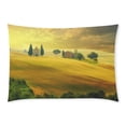 thumbnail image 1 of BSDHOME Housse de Coussin Paysage Toscane Impression Recto-Verso 20x30 Pouces, 1 of 2