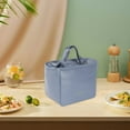 thumbnail image 6 of Dmlowu Lunch Box for Women 7x9" Durability Lunch Bag Portable Transparent Insulated Cooler Lunch Tote Bag for Home Office School Supplies, 6 of 9