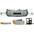 thumbnail image 1 of Headlight Kit For 1999-2002 GMC Sierra 1500 2000-2006 Yukon XL 2500 4pc, 1 of 13