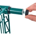 thumbnail image 6 of Nexel 4 Shelf Poly-Green Wire Shelving Unit Starter 60""W x 24""D x 63""H, 6 of 7