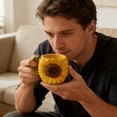 thumbnail image 1 of Taza Elegante con Forma de Flor, Estatuilla, Regalo para Familiares, 1 of 6