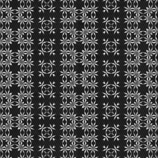 Ahgly Company Tapis d'Intérieur Lavable en Machine Carré Noir Nuit Transitionnel, 5 Pieds Carré