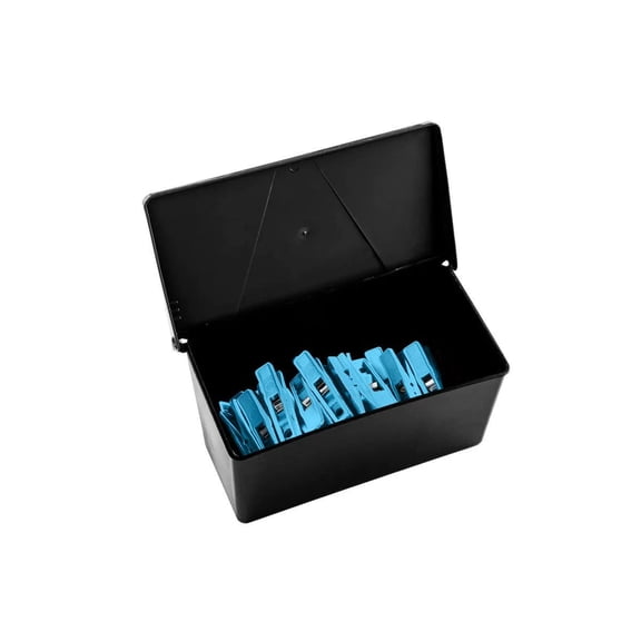 (40 Packs + Box) Plastic Clothespins, Heavy Duty Laundry Clothespins Clips with pinch mechanism, Air-Drying Clothing Pin Set