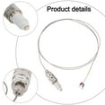 thumbnail image 2 of qifei Thread Ring Thermocouple High Temperature K/E Machine Test Probe 16/20*1.5mm, 2 of 10